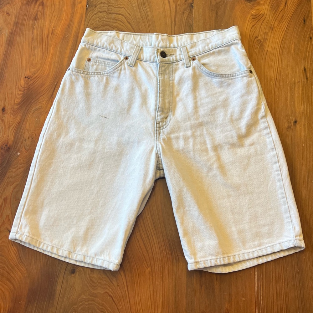Levi's Light Blue Denim Shorts